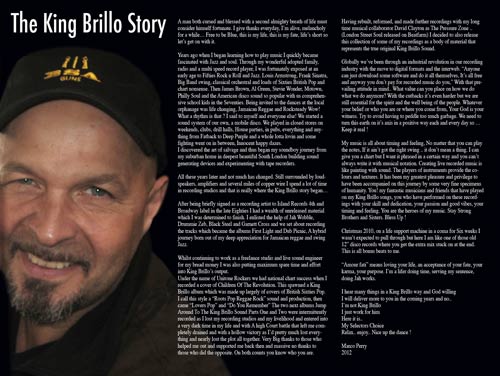 Read the King Brillo Story